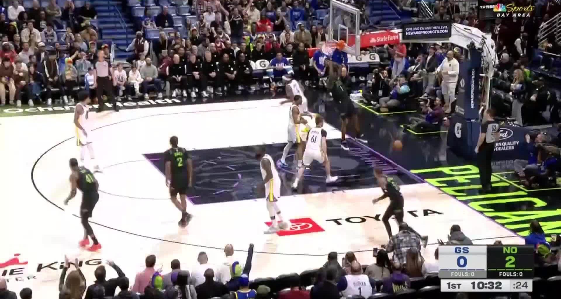 Williamson has 26 points in Murray's return to help the Pelicans top the Warriors 113-109