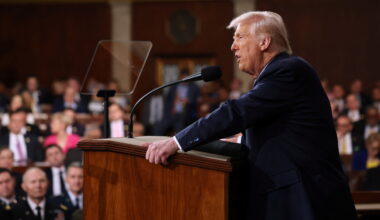 Donald Trump Delivers the State of the Union Address Tuesday Night 