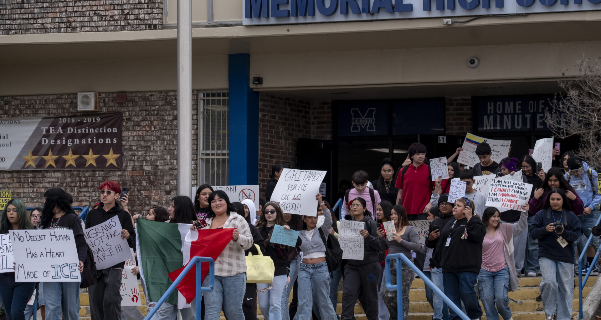 TEA warns of state takeovers for “encouraging” student protests