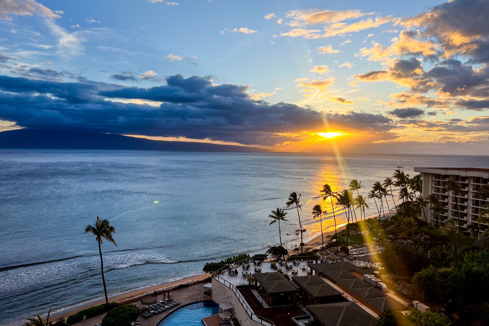 Sunset from Hyatt Regency Maui