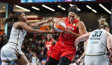 4-time All-Star Brionna Jones injures meniscus playing overseas | WKZO | Everything Kalamazoo