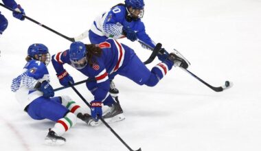 Olympics-Ice hockey-US hit Italy for six to reach women’s semi-finals | WKZO | Everything Kalamazoo