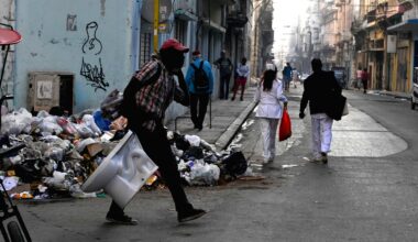 Waste piles up in Cuba as US-imposed fuel blockade halts collection trucks | Donald Trump News