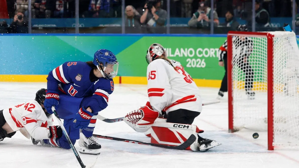 Olympics-Ice hockey-United States beat Canada in overtime for women’s gold