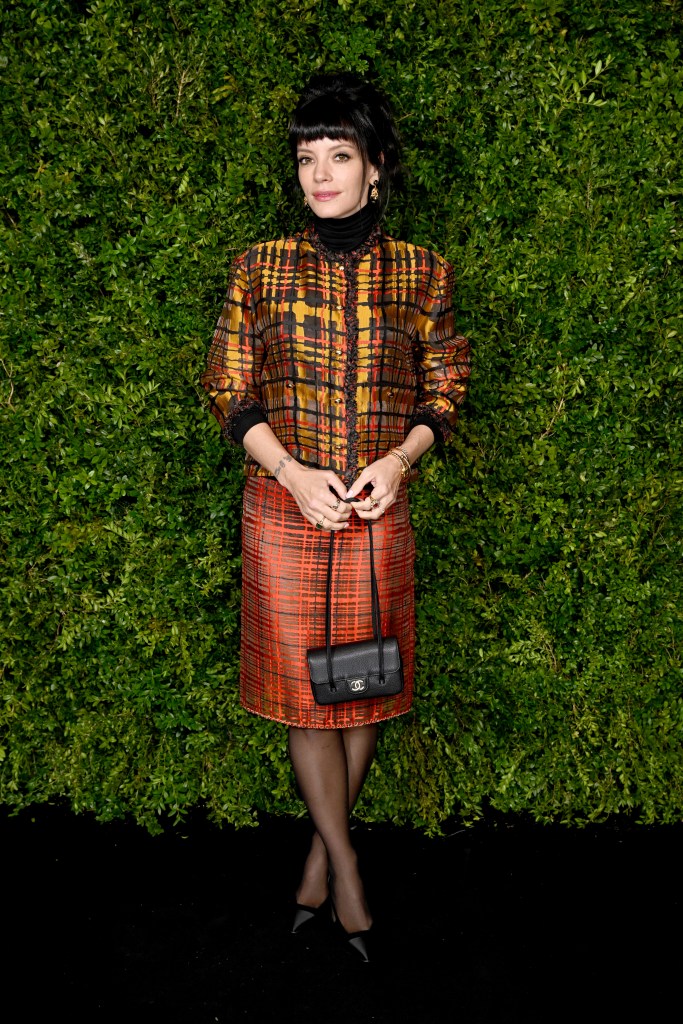 Lily Allen attends the 2026 Charles Finch and Chanel pre-BAFTA Party.
