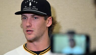 After a solid rookie year, Braxton Ashcraft looks to emerge as a key piece of the Pirates' rotation