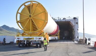 ULA offloads first Vulcan rocket at Vandenberg at it preps its next Cape launch – Spaceflight Now