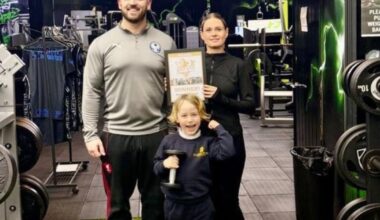 Meritor Fitness Club Wrexham win Leader Best Gym 2026