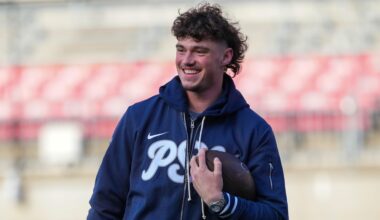 Latest Drew Allar NFL Combine News Amid Penn State QB's Rehab From Ankle Injury Ahead of Draft