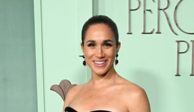 Meghan Markle Embraces Old Hollywood Glamour To Go Solo at the Fifteen Percent Pledge Gala