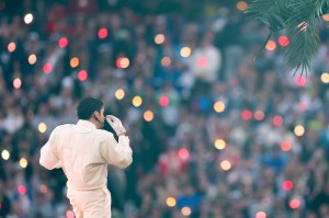 SANTA CLARA, CALIFORNIA - FEBRUARY 08: Bad Bunny performs onstage during the Apple Music Super Bowl LX Halftime Show at Levi's Stadium on February 08, 2026 in Santa Clara, California.