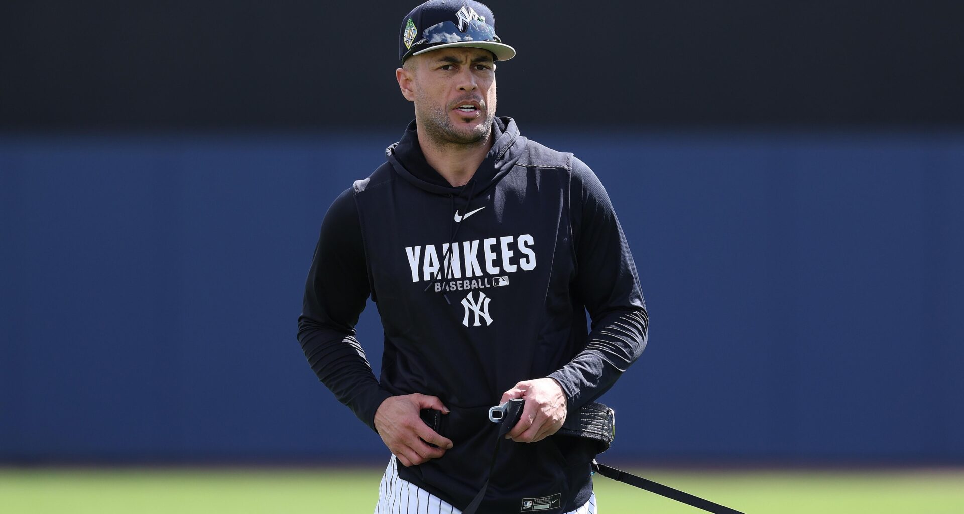 Yankees' Giancarlo Stanton Talks Elbow Injuries, 'I Can't Open A Bag of Chips'