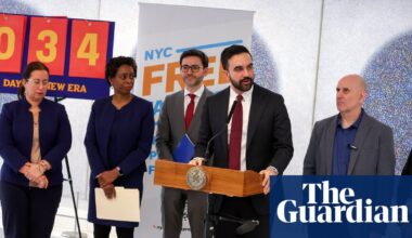 Rightwing critics blame Mamdani as New York snow fails to melt | Zohran Mamdani