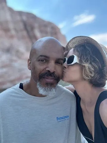 Van Hunt and Halle Berry visit Lake Powell in July 2025.Credit: Halle Berry/Instagram