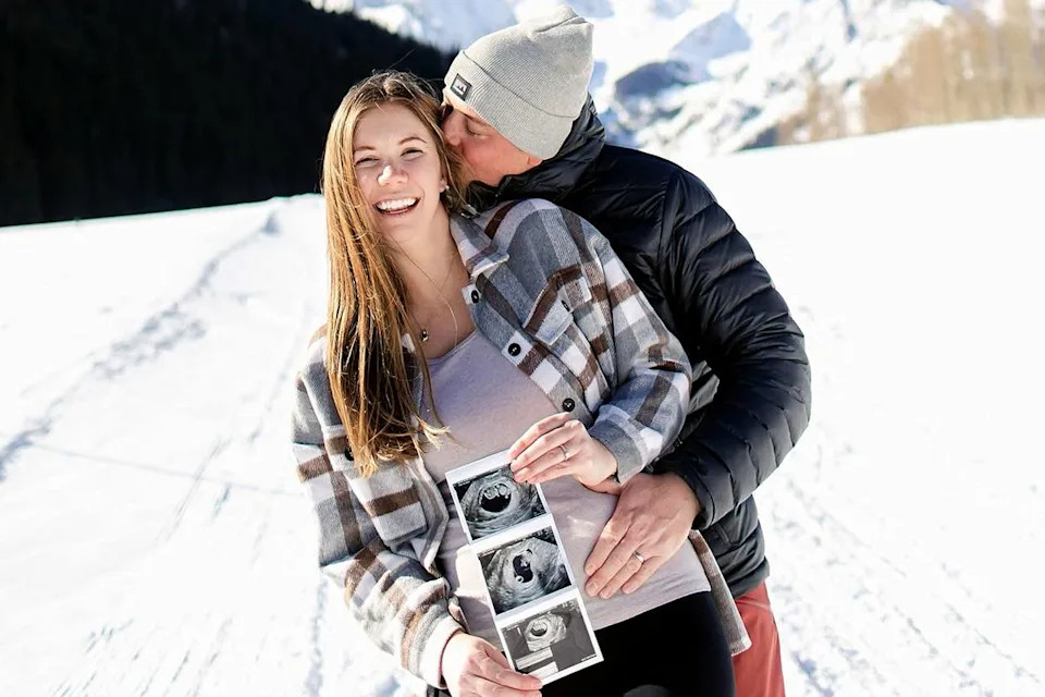 Allison Wilcox and her husband. Allison Wilcox