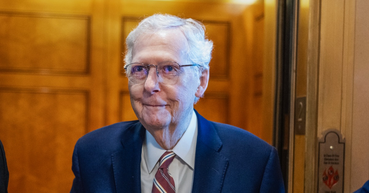 Mitch McConnell hospitalized after experiencing 'flu-like symptoms'
