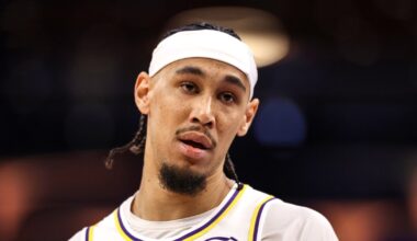 Lakers' Jaxson Hayes suspended 1 game for pushing Wizards mascot 'G-Wiz'