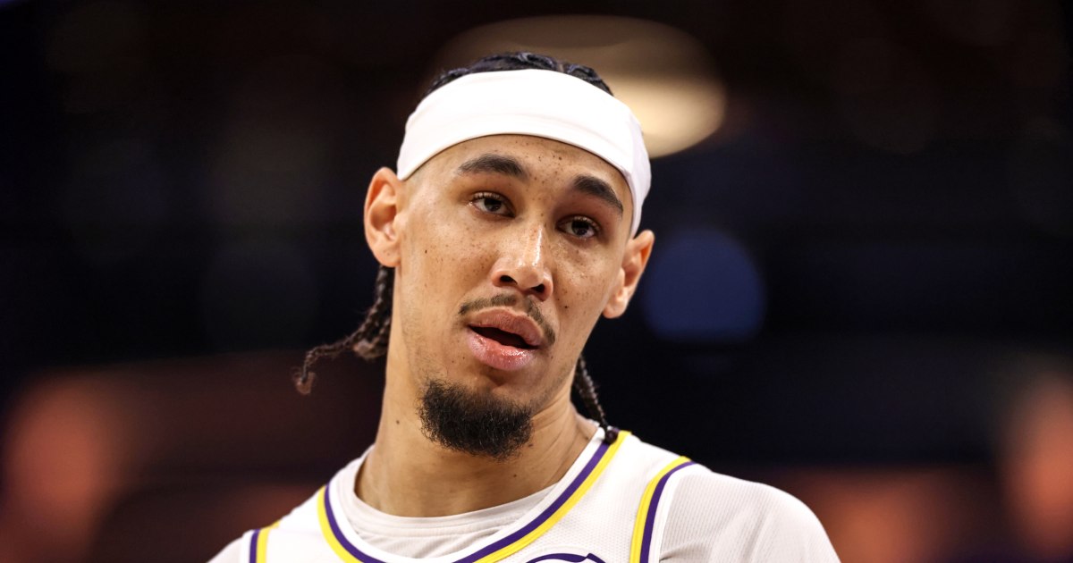 Lakers' Jaxson Hayes suspended 1 game for pushing Wizards mascot 'G-Wiz'