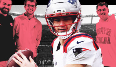 The key to Drake Maye's quarterback's success? Being a little brother.