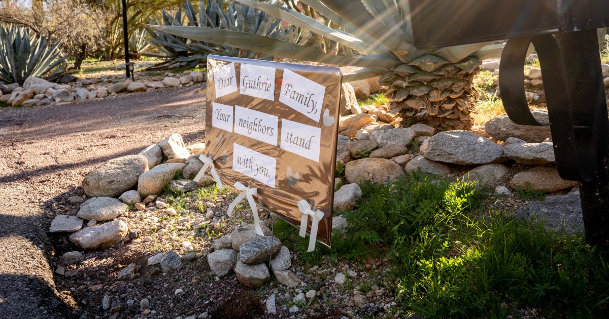 Investigators believe Nancy Guthrie is 'out there' and remain committed to bringing her home safely