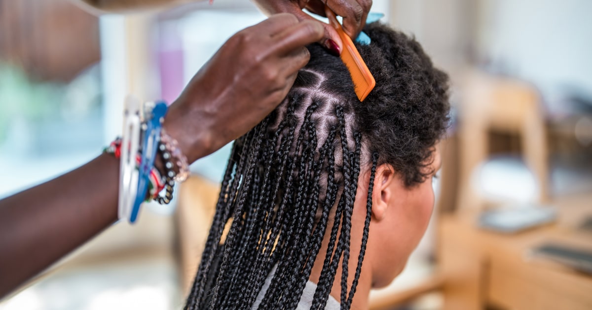 Harmful chemicals lurk in extensions and braiding hair marketed to Black women, study finds