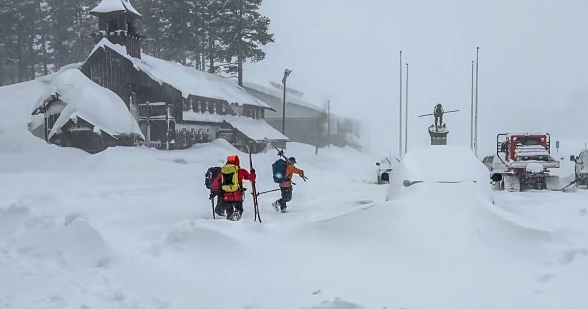 10 skiers missing, 6 stranded after avalanche near Lake Tahoe in California