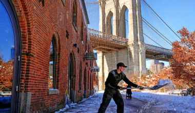 More snow falls on the Northeast as the region scrambles to clear piles from last storm