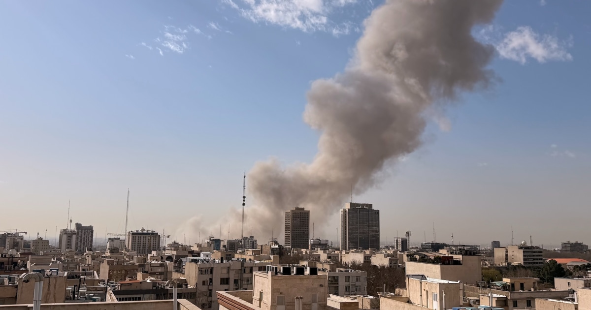 U.S. military begins 'major combat operations in Iran,' Trump says