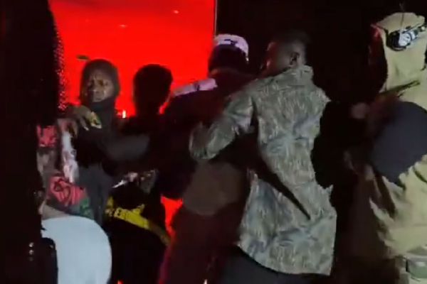 Fan 'attacks' Black Sherif during Valentine's Day concert