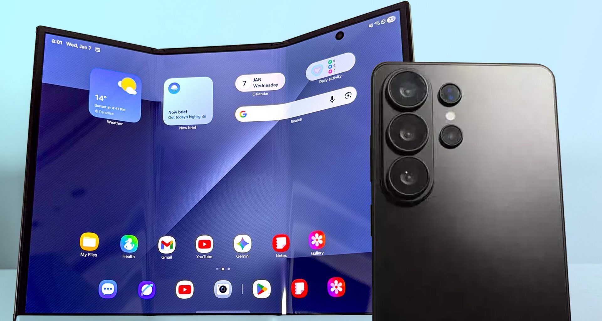 Samsung Galaxy Z TriFold vs Samsung Galaxy S26 Ultra — Which Galaxy flagship is right for you?