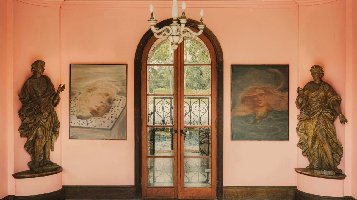 The new way to view modern art? In a stately home