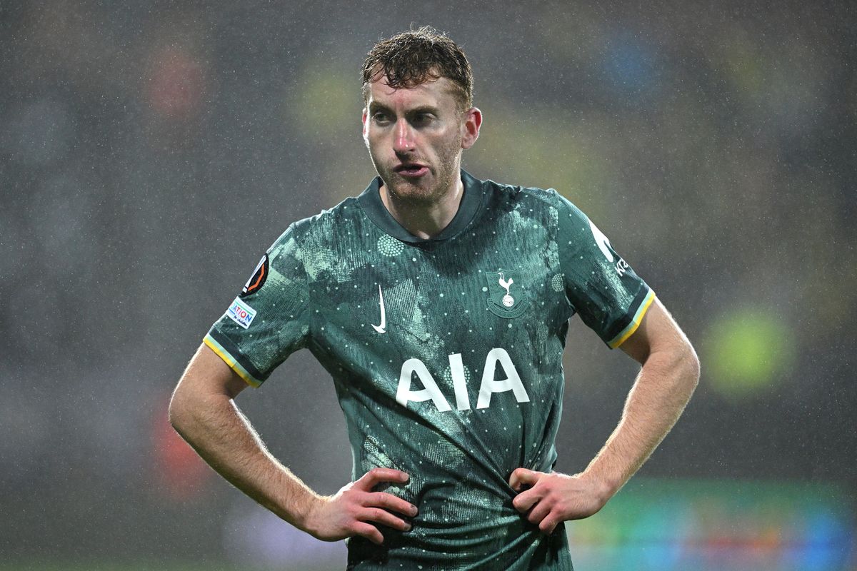 Dejan Kulusevski looks on