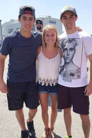 Johnny and Matthew Gaudreau with Matthew's wife Madeline.Credit: Madeline Gaudreau/Instagram