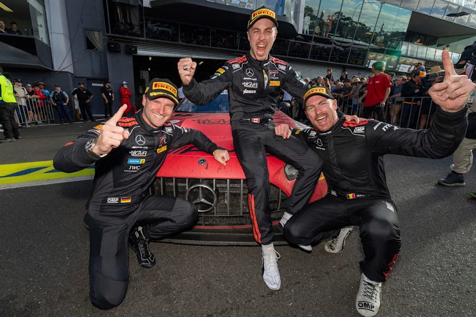 #888 Mercedes-AMG Team GMR Mercedes-AMG GT3 EVO: Maro Engel, Mikael Grenier, Maxime Martin