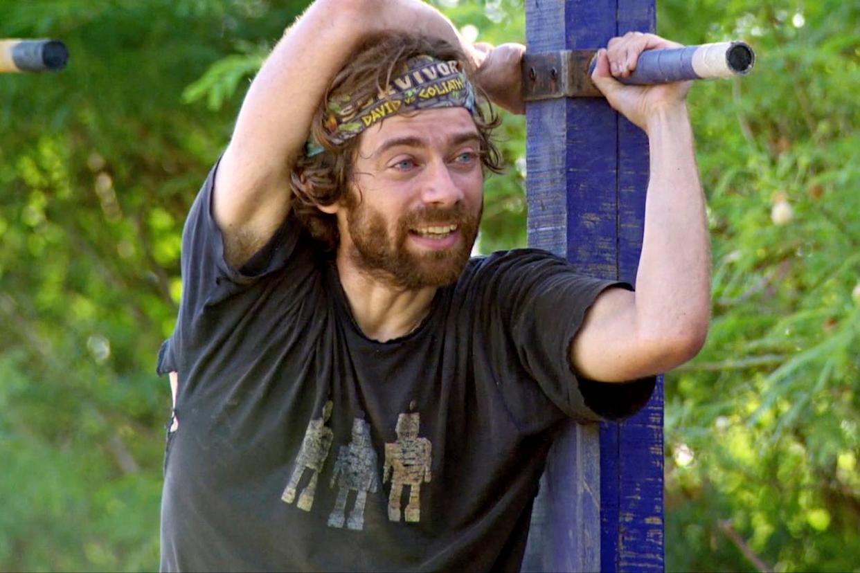 Christian Hubicki on 'Survivor: David vs. Goliath' CBS via Getty 