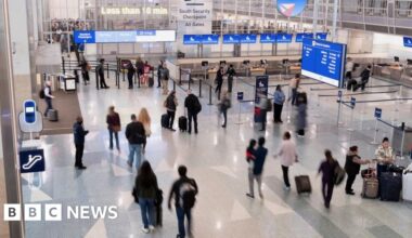 Partial US government shutdown could mean airport delays, travel groups say - BBC