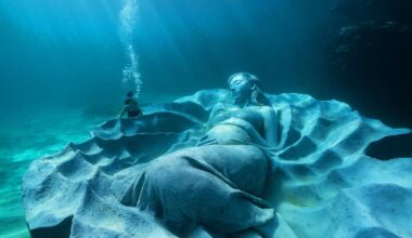 This underwater sculpture will soon be a sanctuary for marine life