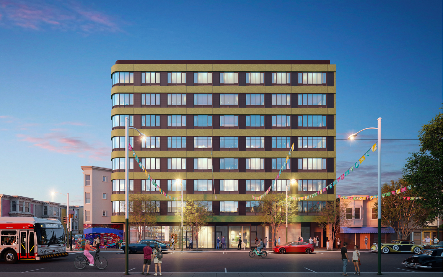 3230 24th Street, rendering by Wong Logan Architects