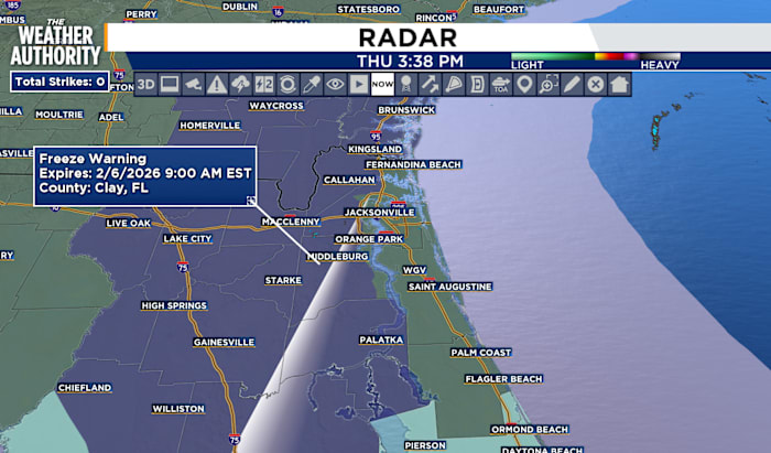 Sunny Skies Return After Morning Frost and Freeze