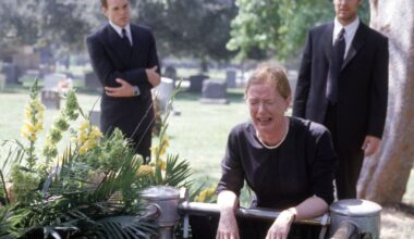 From left: Michael C. Hall, Frances Conroy, and Peter Krause in "Six Feet Under."