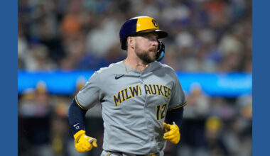 Guardians add needed right-handed bat by reaching minor league deal with first baseman Rhys Hoskins