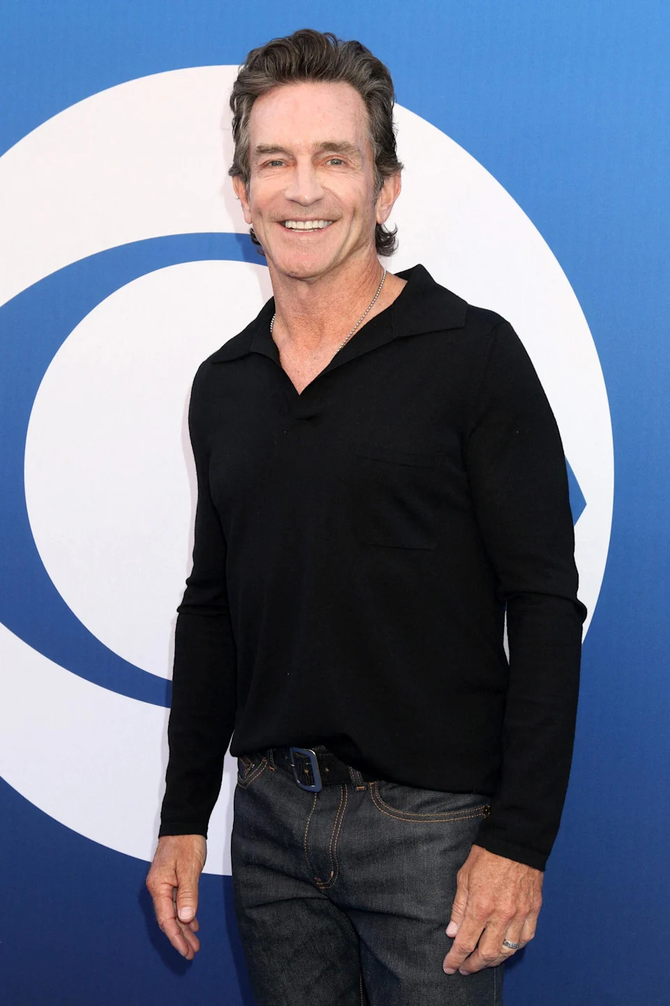 Jeff Probst on a red carpet