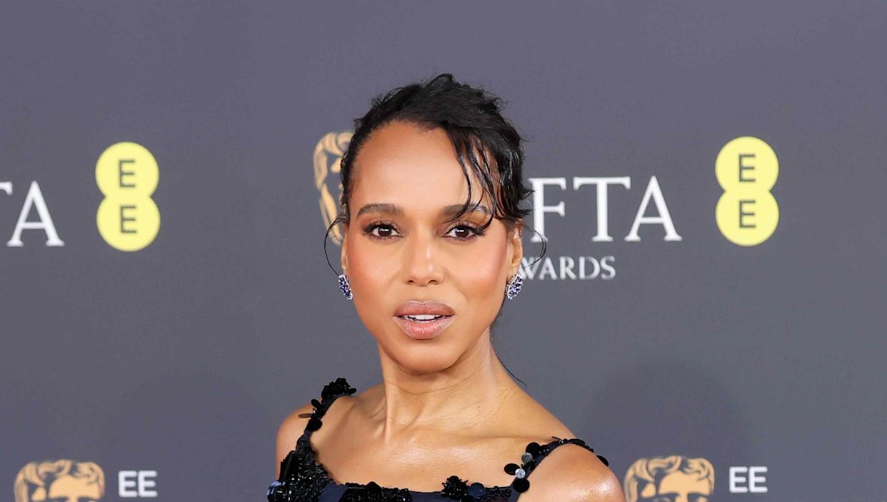 Kerry Washington attends the 2026 EE BAFTA Film Awards at The Royal Festival Hall on February 22, 2026 in London, England Getty Images