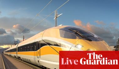 Australia news live: high-speed rail could link Sydney to Melbourne ‘in under three hours’, PM says | Australia news