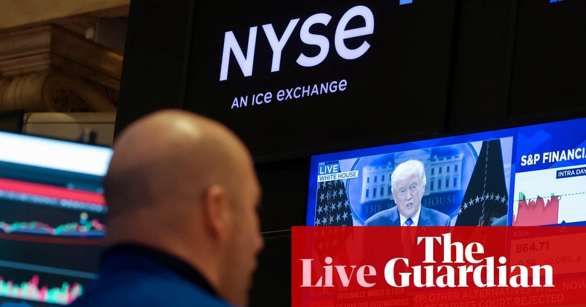 Trump threatens ‘more powerful and obnoxious’ tariffs, amid confusion in UK and EU; Wall Street drops – business live | Business