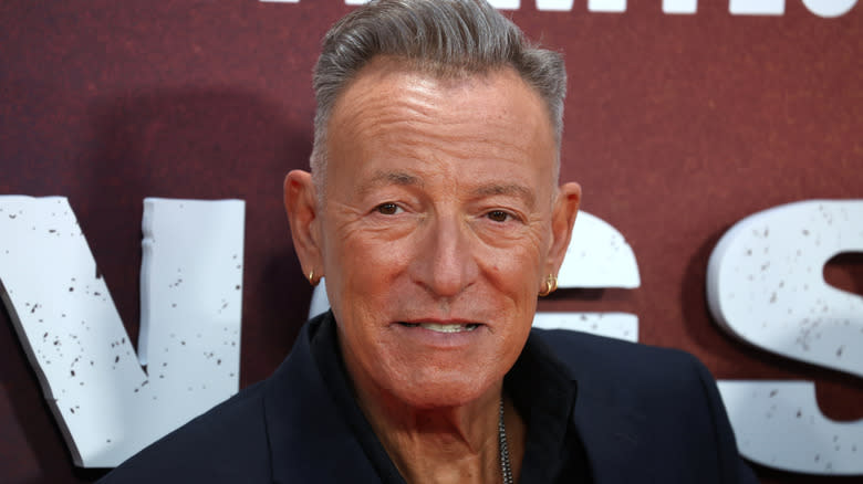 Bruce Springsteen smiling at an event