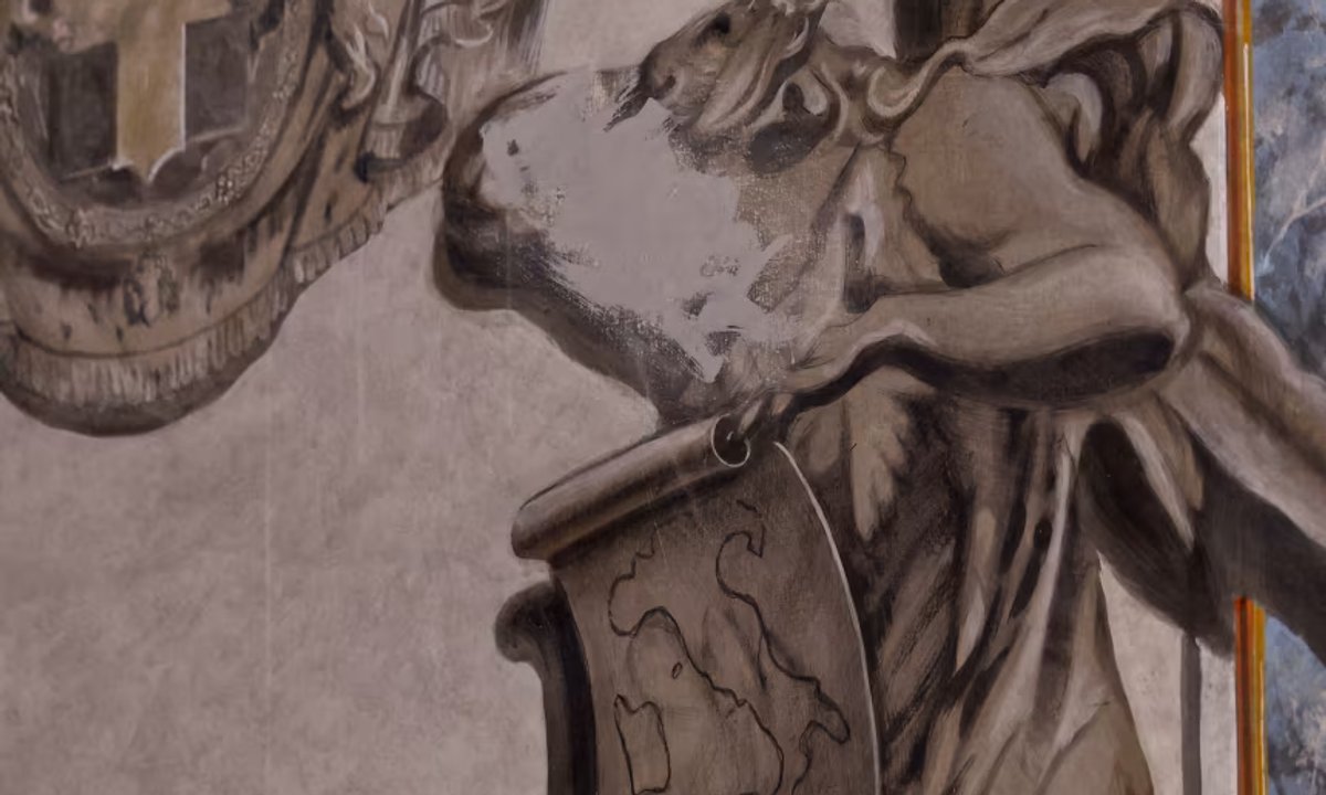 Giorgia Meloni’s face removed from Rome fresco after complaints - The Art Newspaper