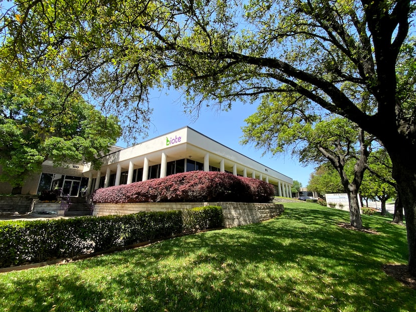 This file photo shows Biote's Irving office.