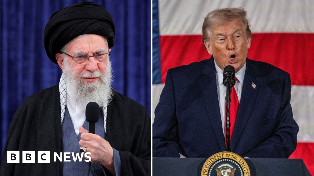 Trump: Iran regime change 'would be the best thing to ever happen' - BBC