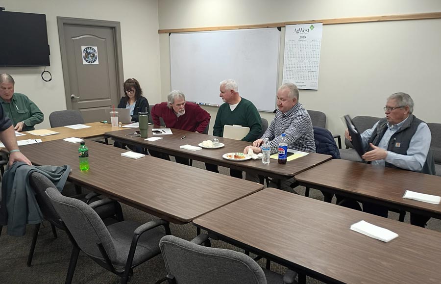 The Five Commissioners from Fremont, Clark, Teton, Jefferson, Madison counties shortly after voting 4-1 to close the 5C detention center in St, Anthony on Tuesday afternoon.